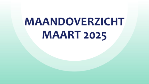 Maandoverzicht maart 2025