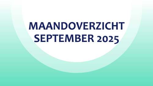 Maandoverzicht september
