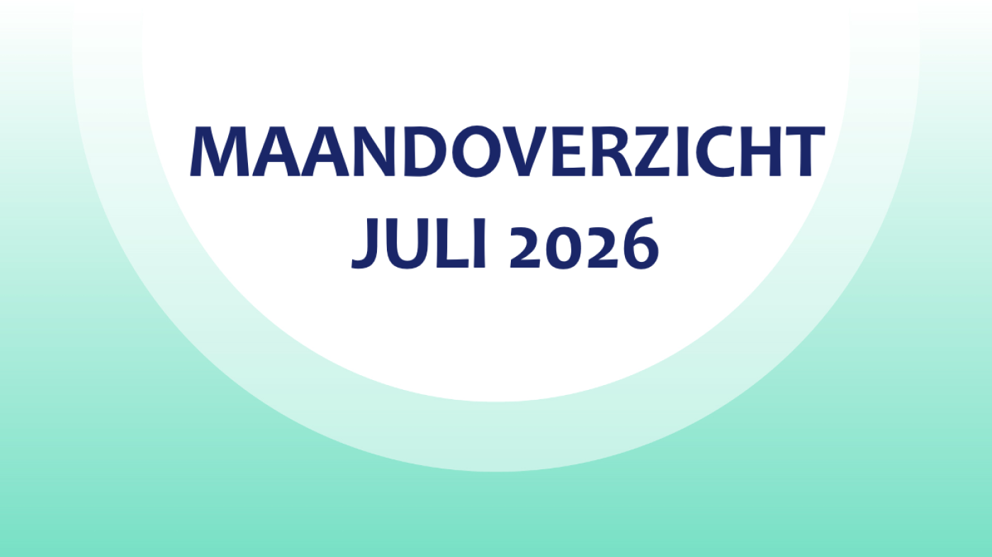 Maandoverzicht juli 2026